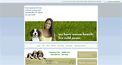 Desktop Screenshot of fourseasonspetcare.net